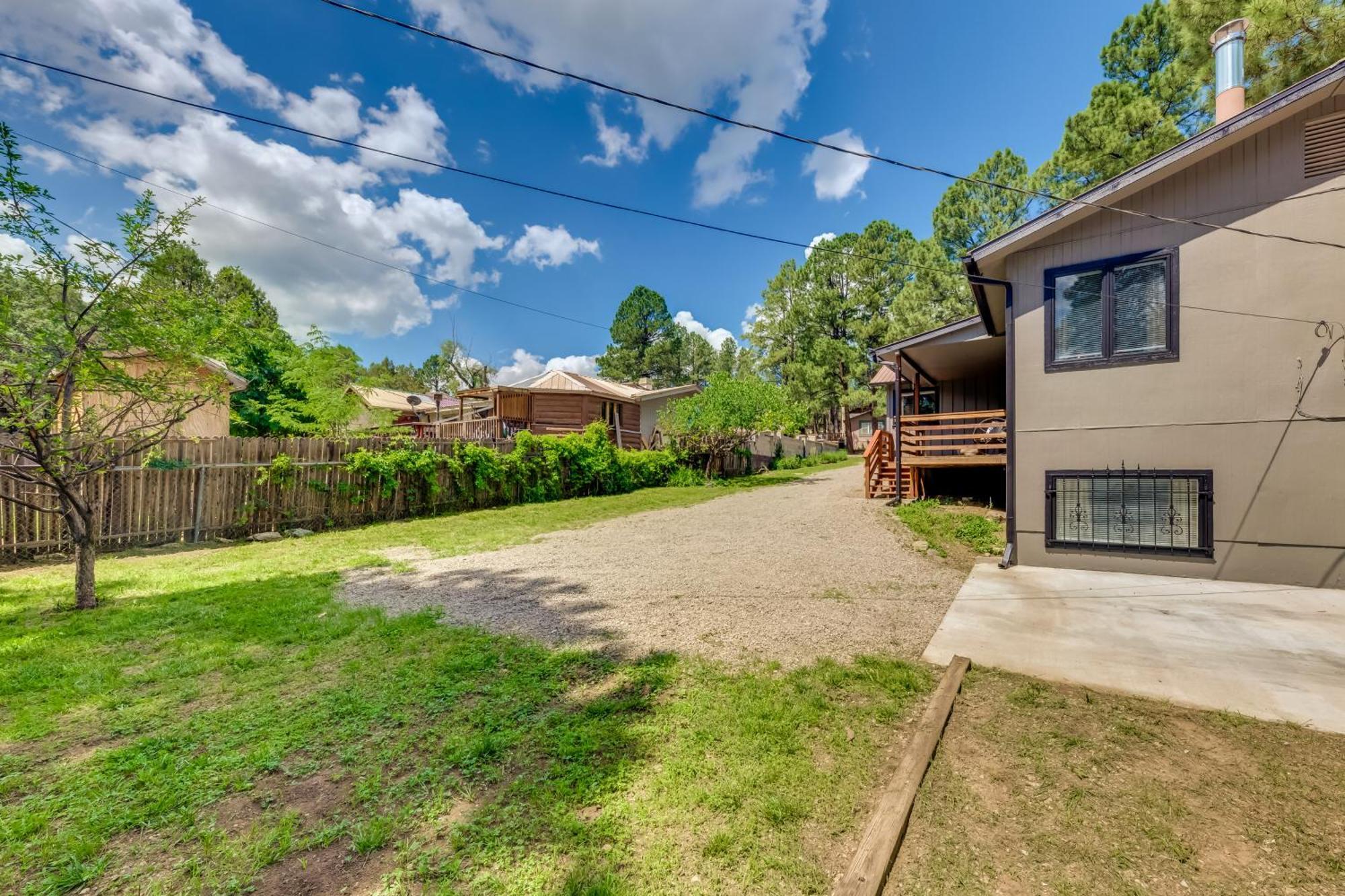 Ruidoso Home With Patio, Walk To Restaurants! Kültér fotó