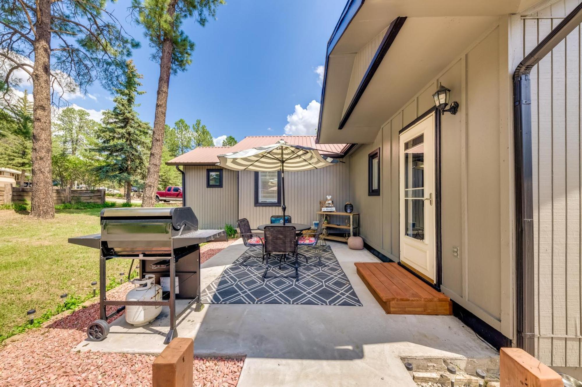Ruidoso Home With Patio, Walk To Restaurants! Kültér fotó