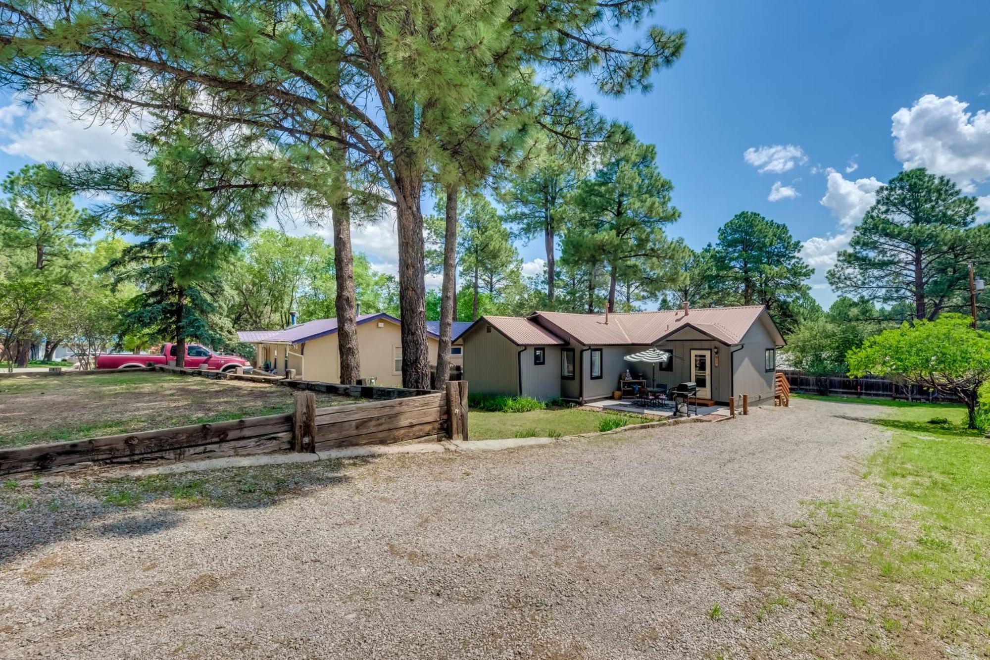 Ruidoso Home With Patio, Walk To Restaurants! Kültér fotó