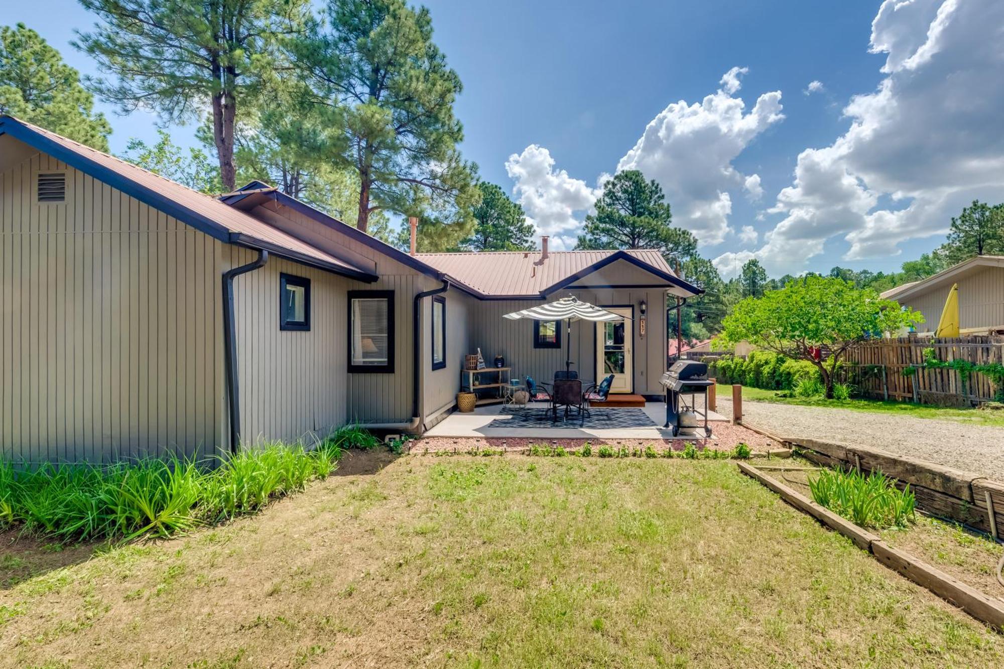 Ruidoso Home With Patio, Walk To Restaurants! Kültér fotó