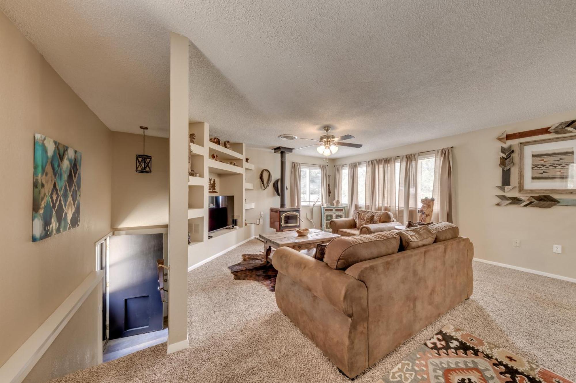 Ruidoso Home With Patio, Walk To Restaurants! Kültér fotó