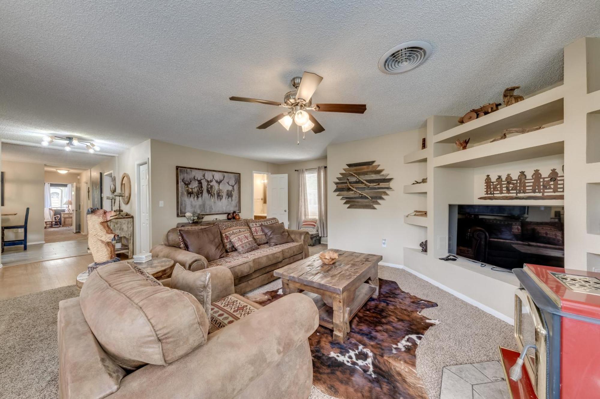 Ruidoso Home With Patio, Walk To Restaurants! Kültér fotó